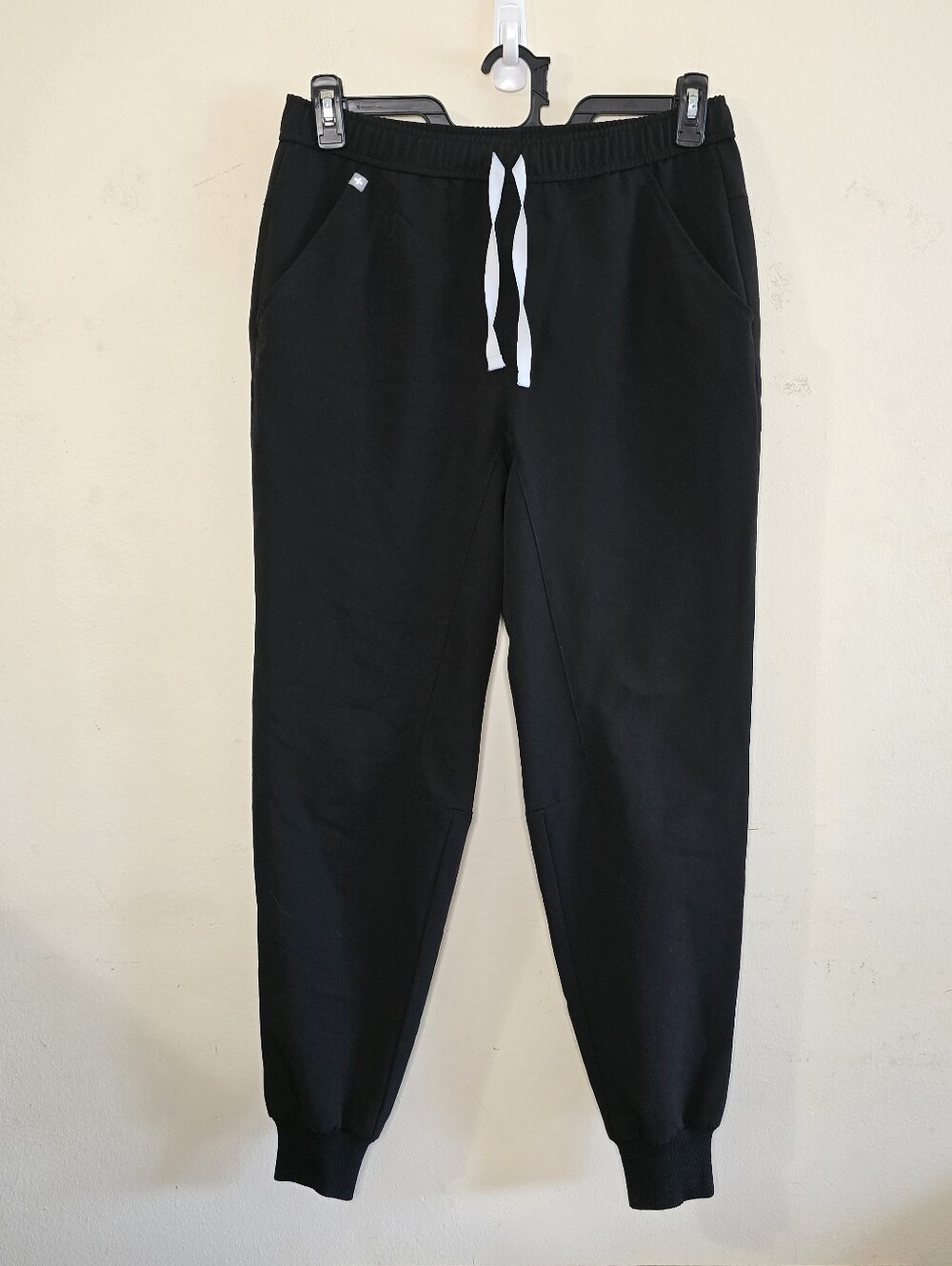 FIGS Tansen Jogger Scrub Pants Men's M Black Technical Collection Stretch Scrubs